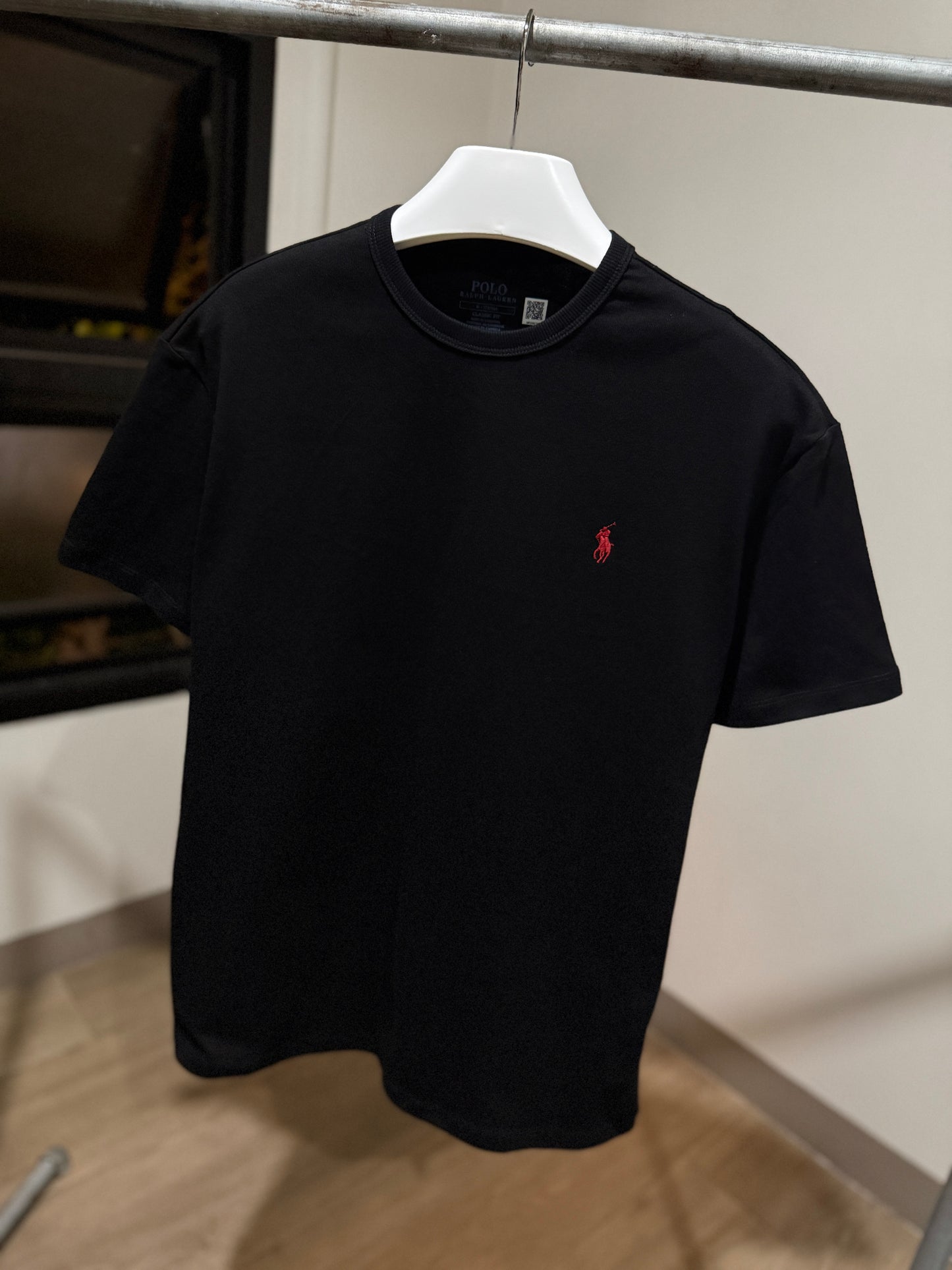 Ralph Lauren Crewneck T-Shirt (Black/Red)