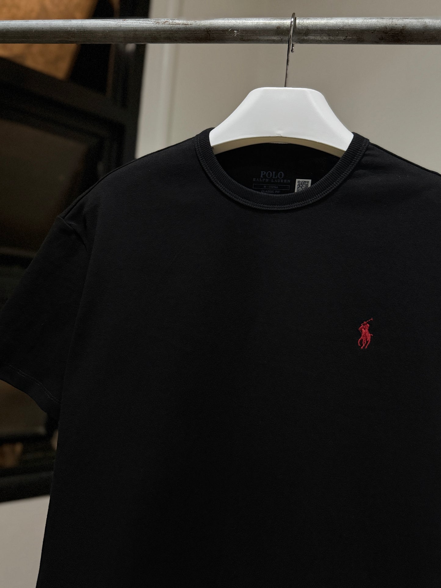 Ralph Lauren Crewneck T-Shirt (Black/Red)