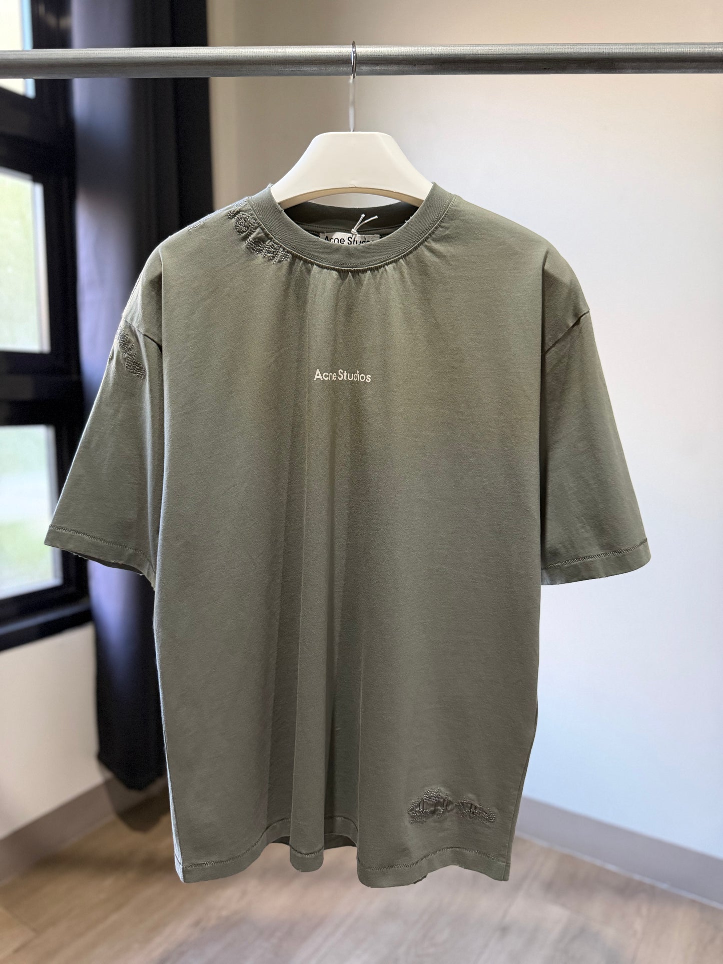 Acne Studios Mended Logo T-Shirt