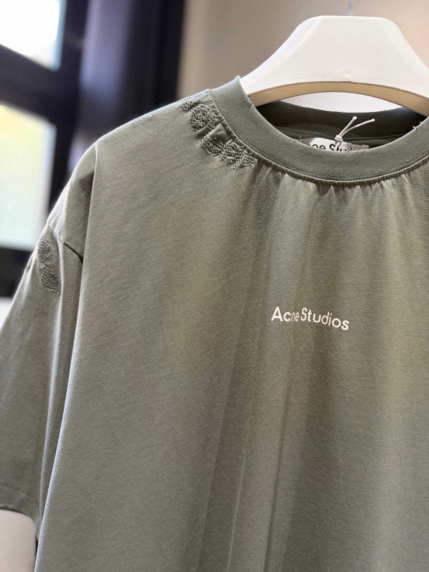 Acne Studios Mended Logo T-Shirt