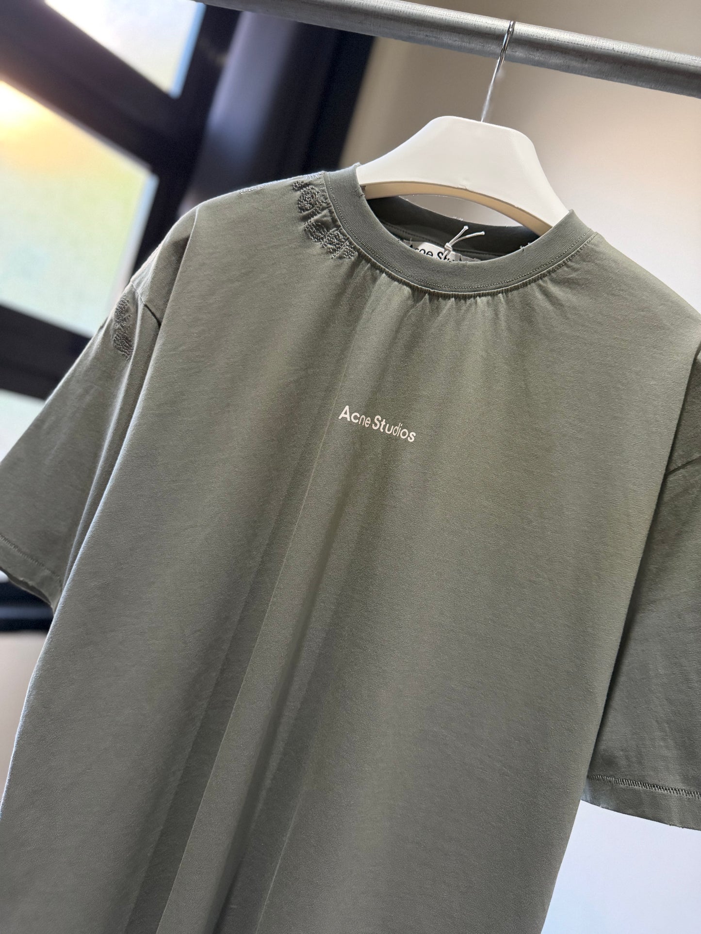 Acne Studios Mended Logo T-Shirt