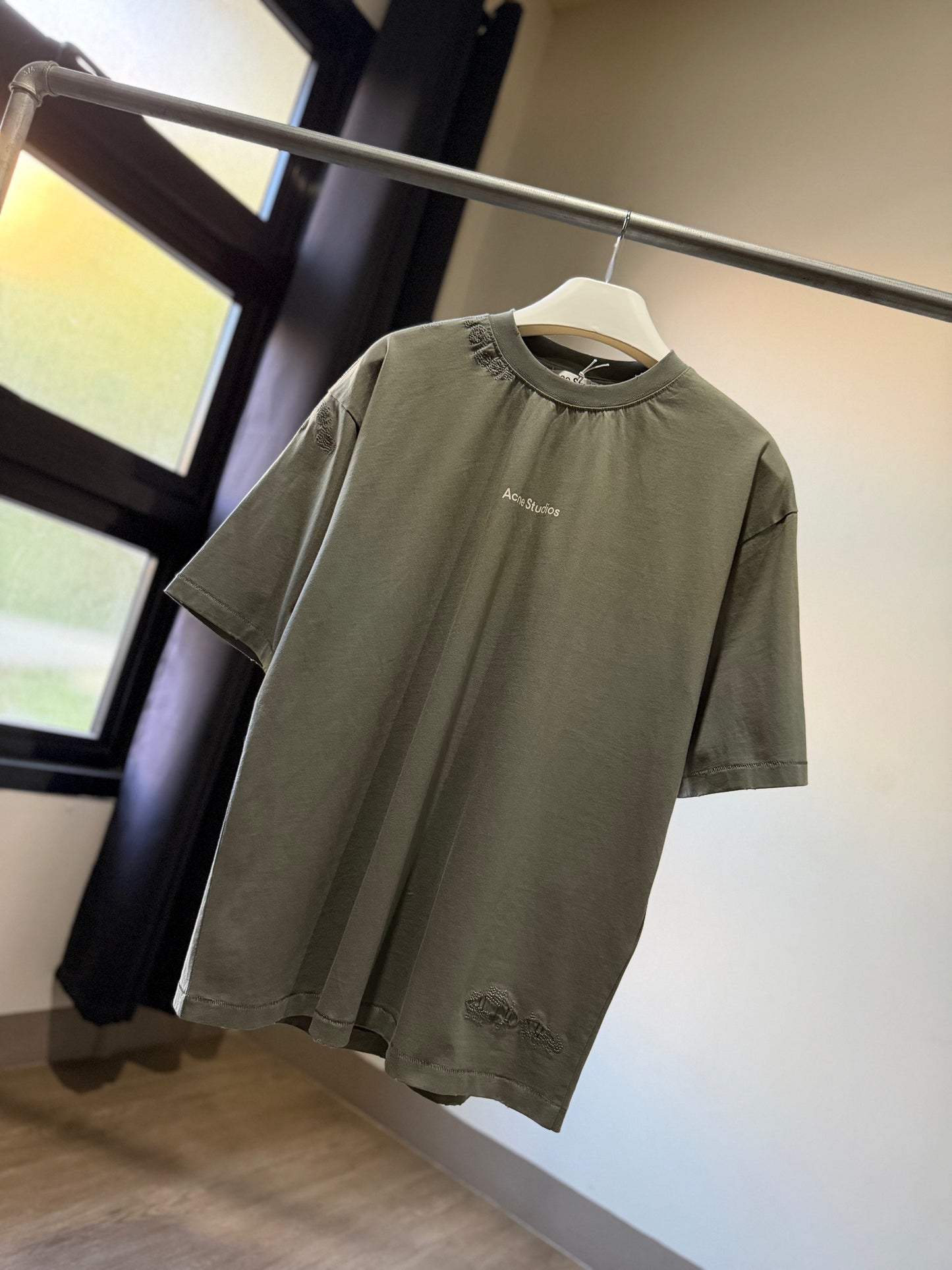 Acne Studios Mended Logo T-Shirt