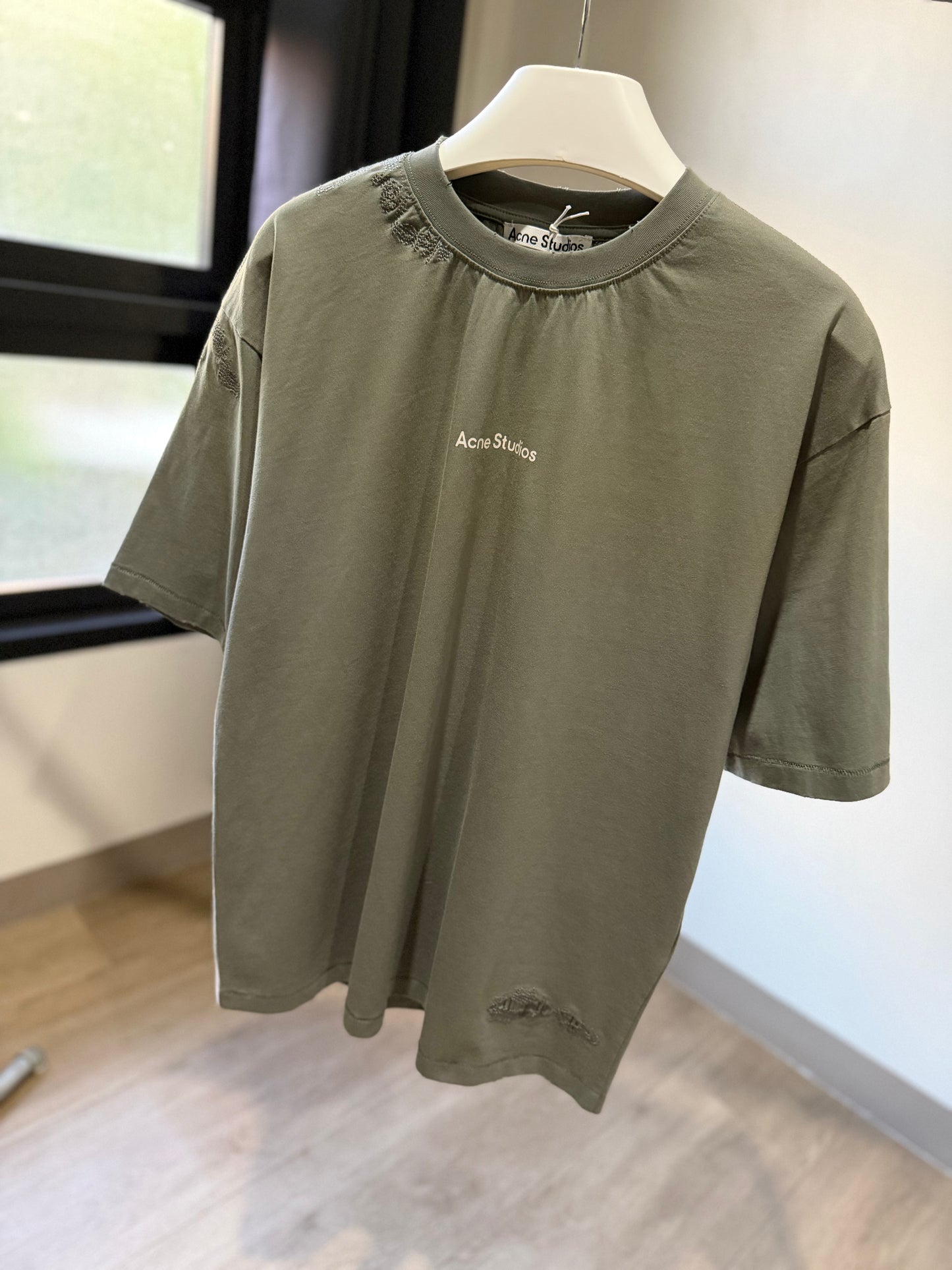 Acne Studios Mended Logo T-Shirt