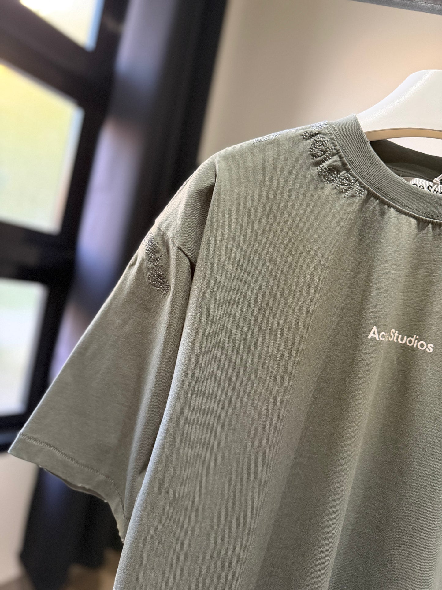 Acne Studios Mended Logo T-Shirt