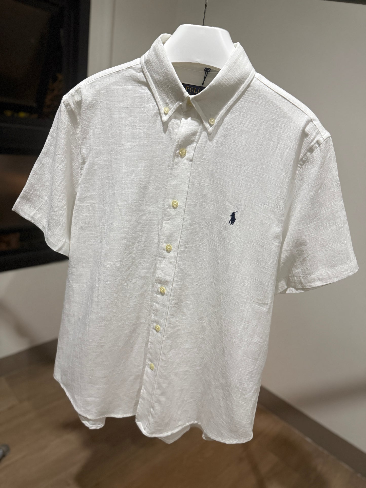 Ralph Lauren Linen Shirt (White)