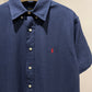Ralph Lauren Linen Shirt (Navy)