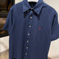 Ralph Lauren Linen Shirt (Navy)