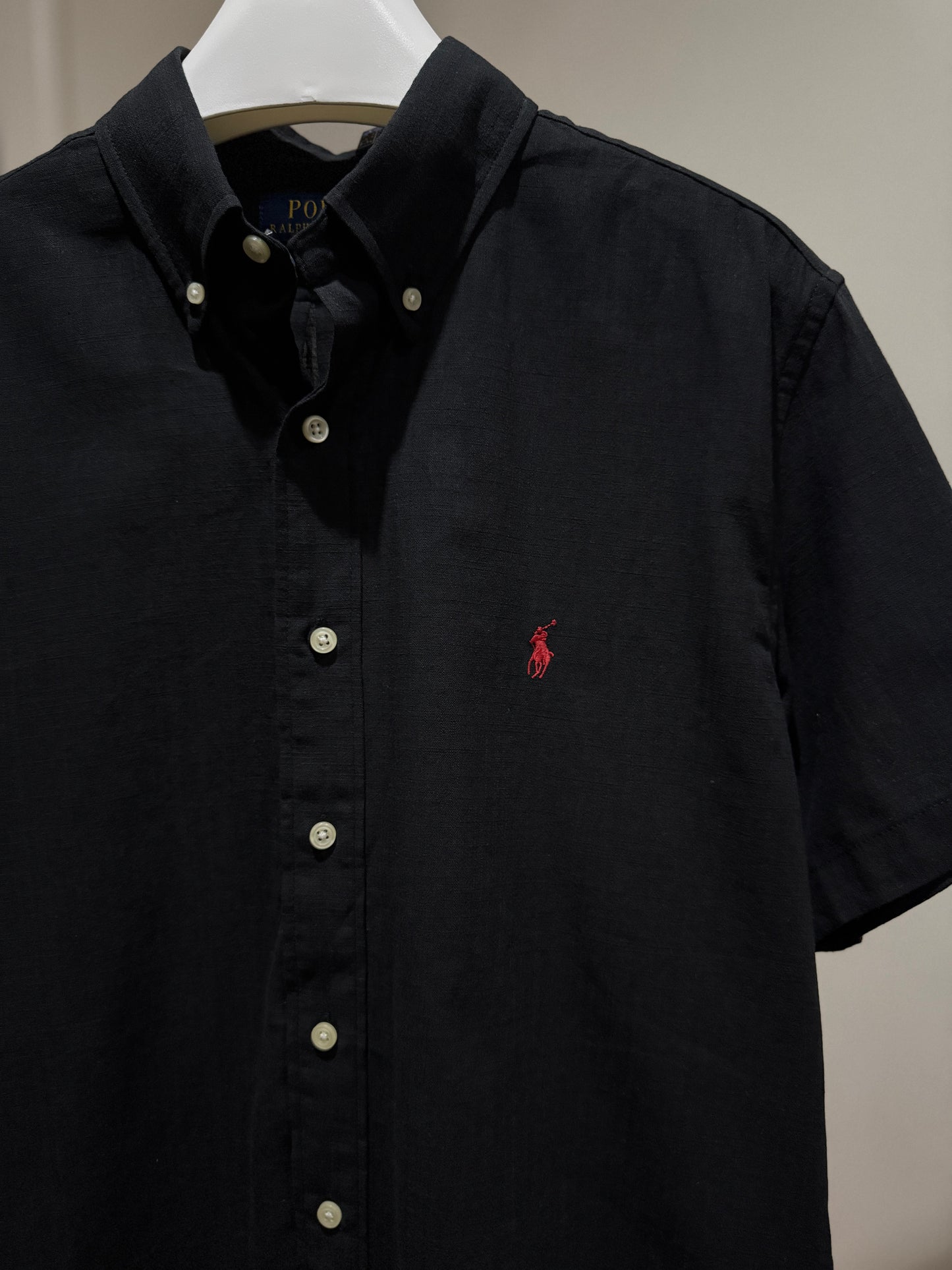 Ralph Lauren Linen Shirt (Black)