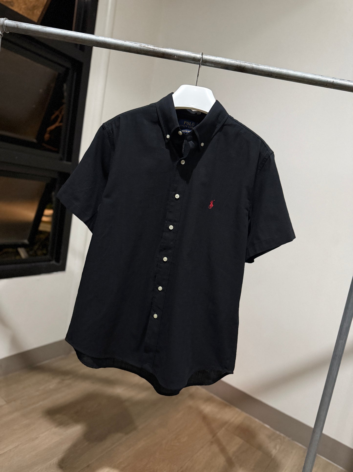 Ralph Lauren Linen Shirt (Black)