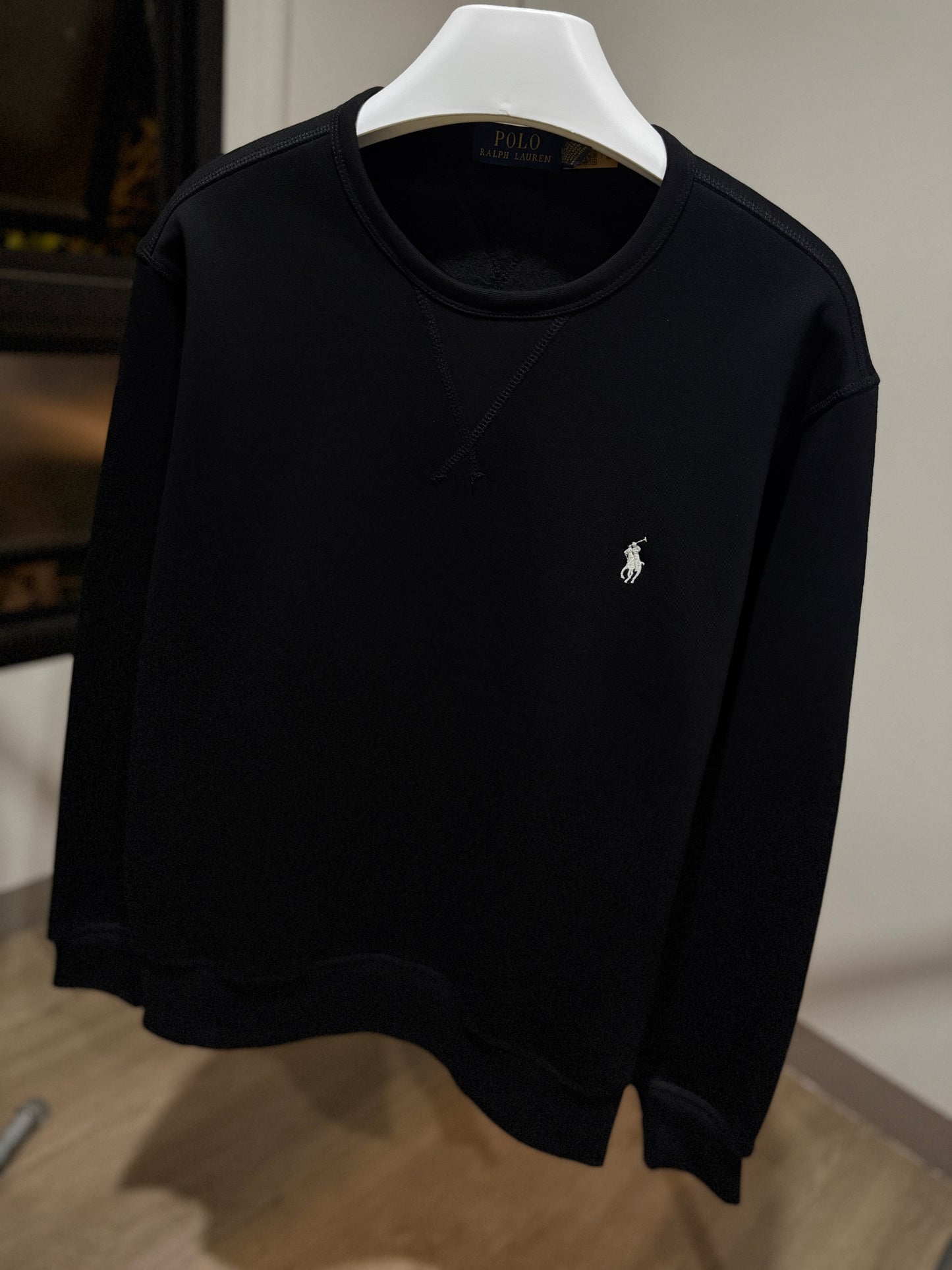 Ralph Lauren Fleece Sweatshirt (Black)