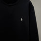 Ralph Lauren Fleece Sweatshirt (Black)