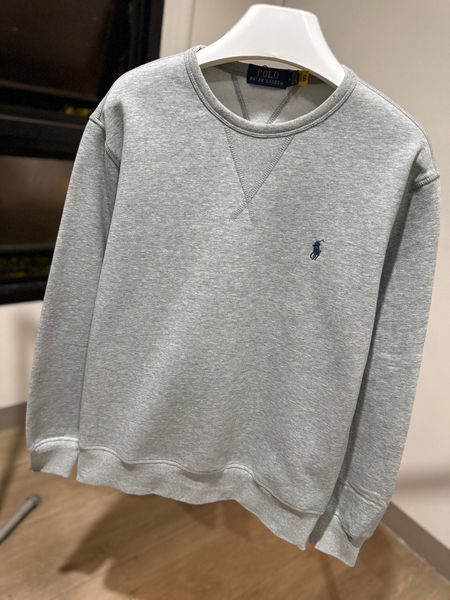 Ralph Lauren Fleece Sweatshirt (Gray)