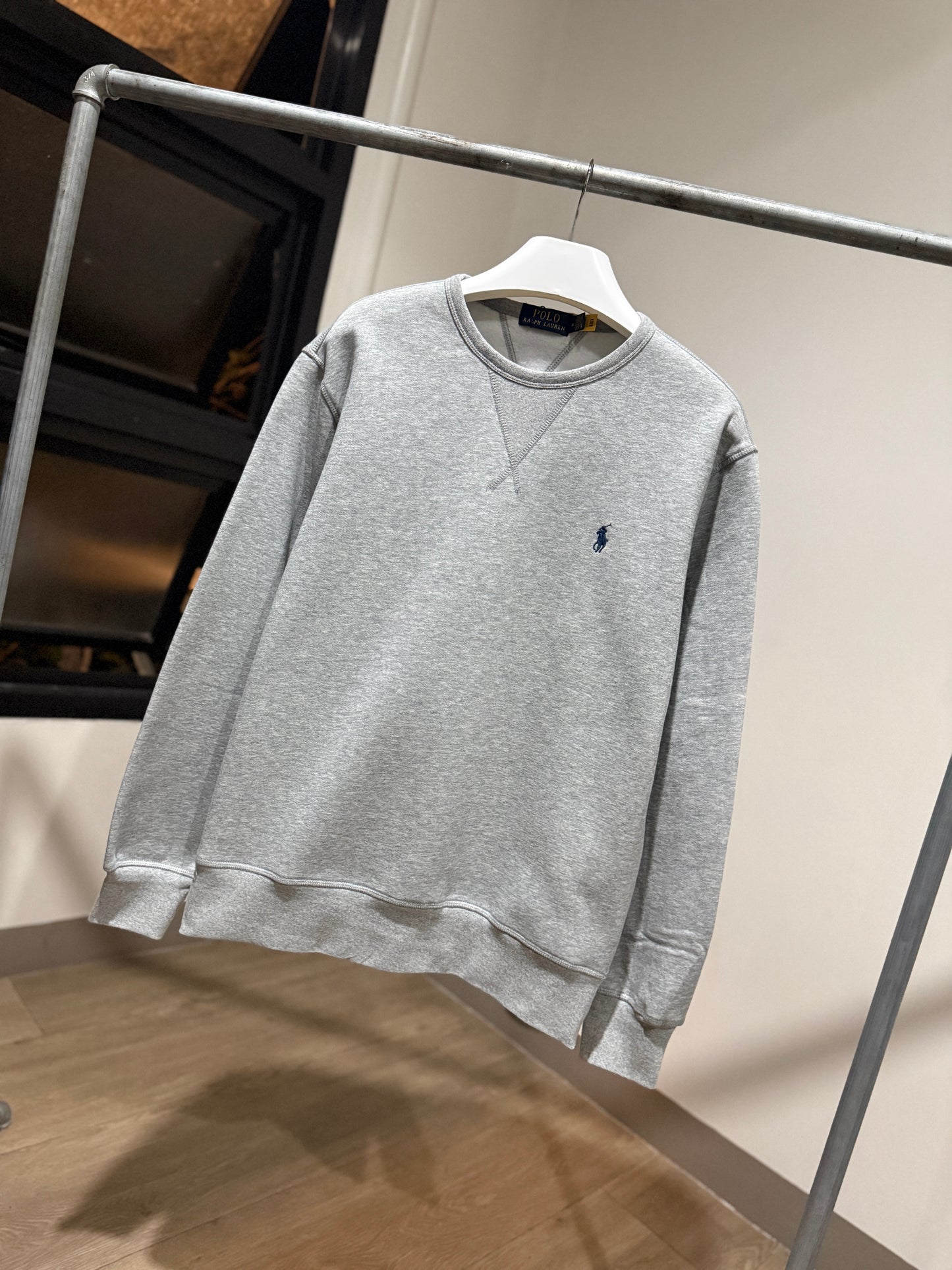 Ralph Lauren Fleece Sweatshirt (Gray)