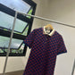 Gucci Stretch Polo Shirt (Blue/Red)