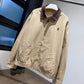 Prada Gabardine Zip Up Jacket (Sand)