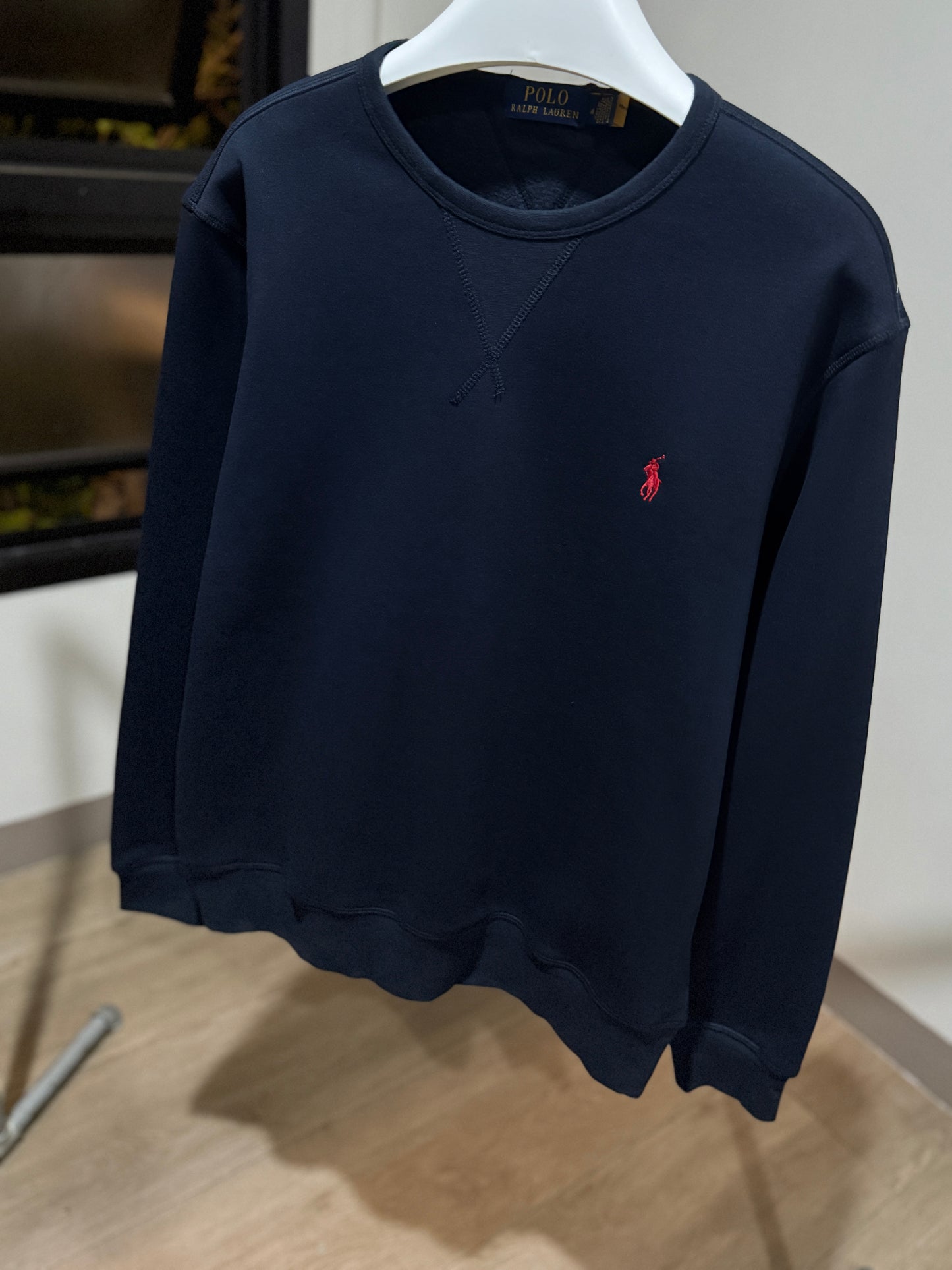 Ralph Lauren Fleece Sweatshirt (Navy)