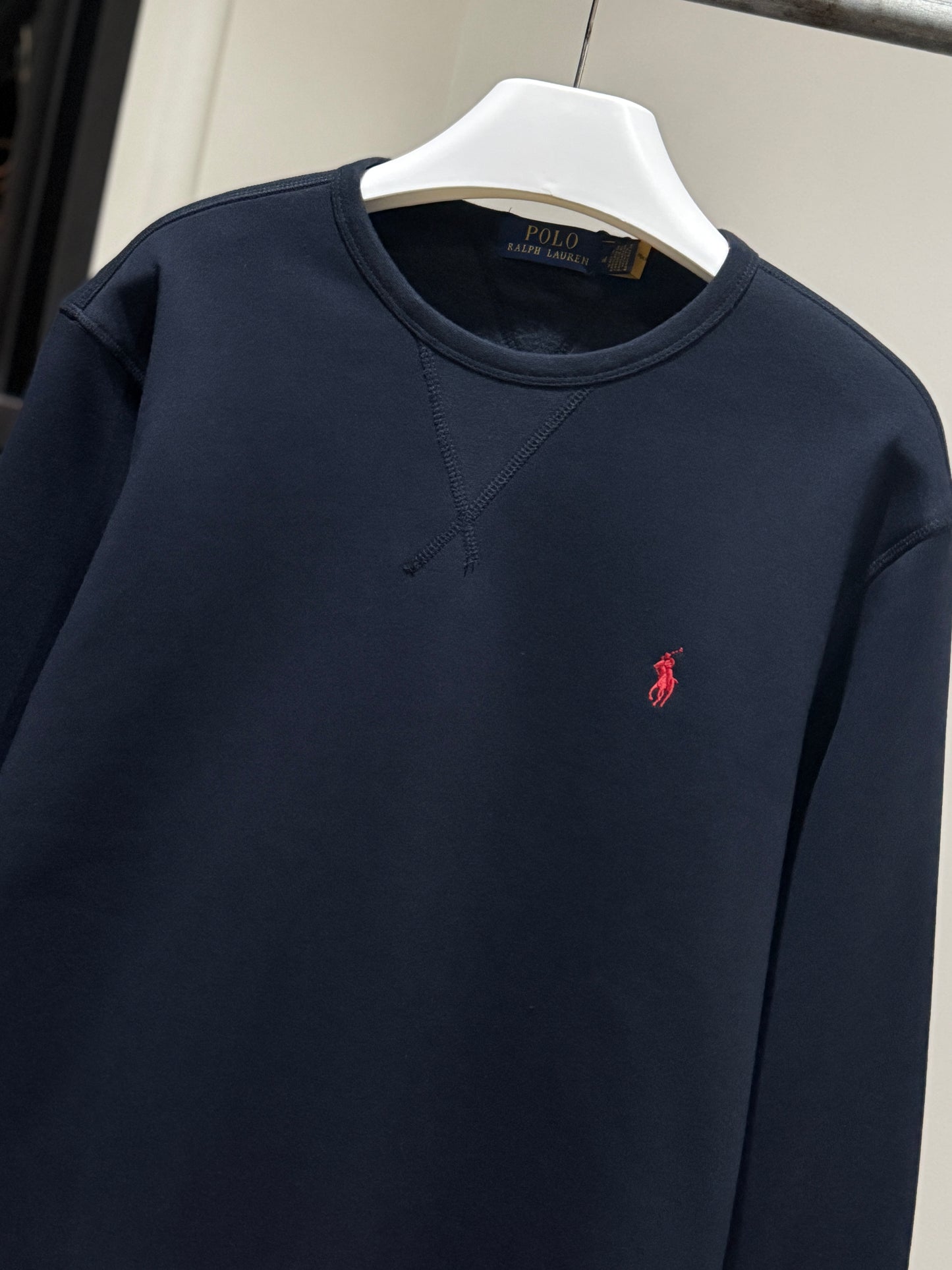 Ralph Lauren Fleece Sweatshirt (Navy)