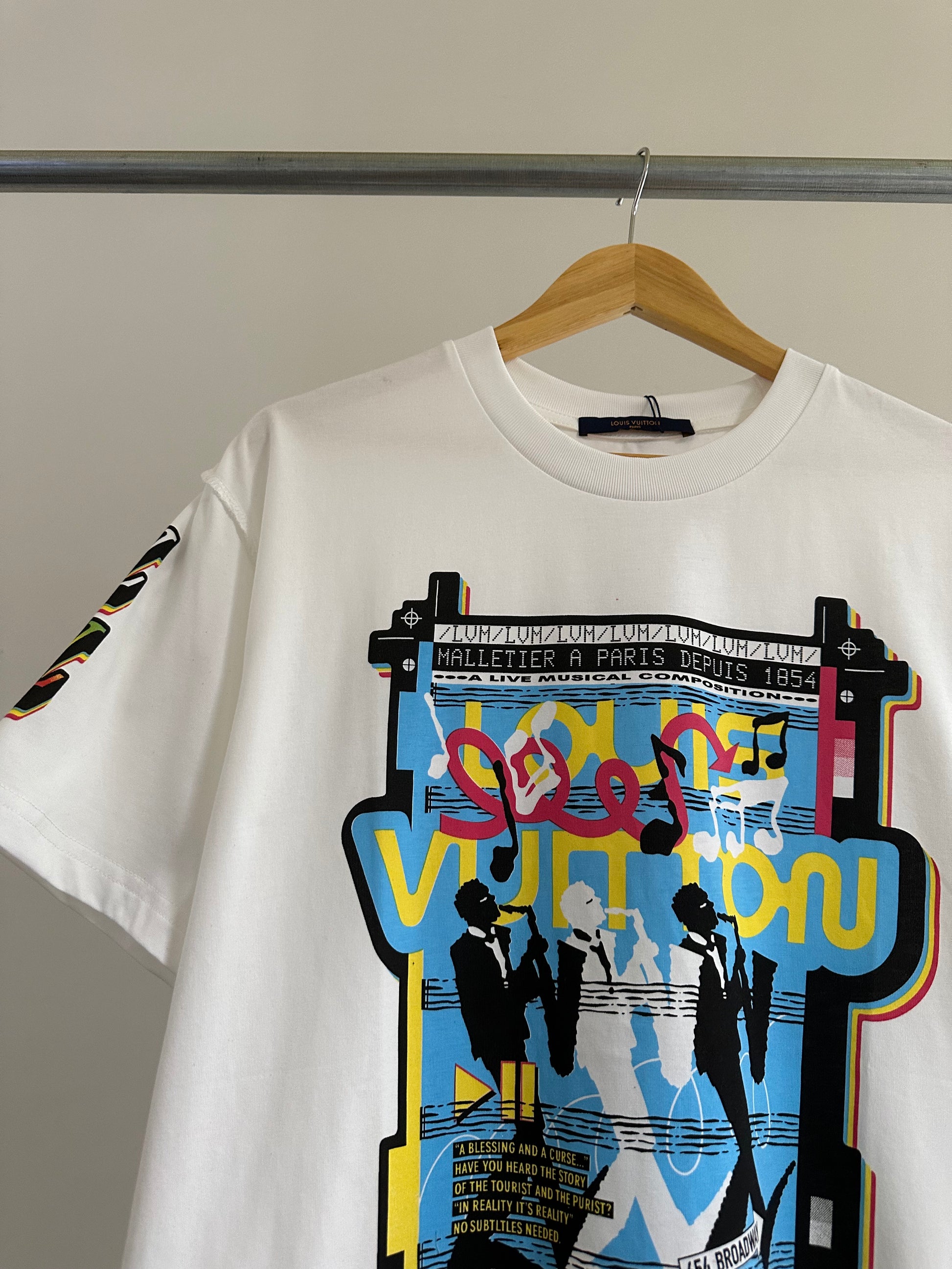 Louis Vuitton Jazz Flyers Short-Sleeved T-Shirt – Dad from MNL