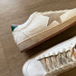 Golden Goose Ballstar (White/Green)