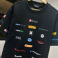 Balenciaga Logos T-Shirt (Black)
