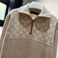 Louis Vuitton Ribbed Half Zip Pullover