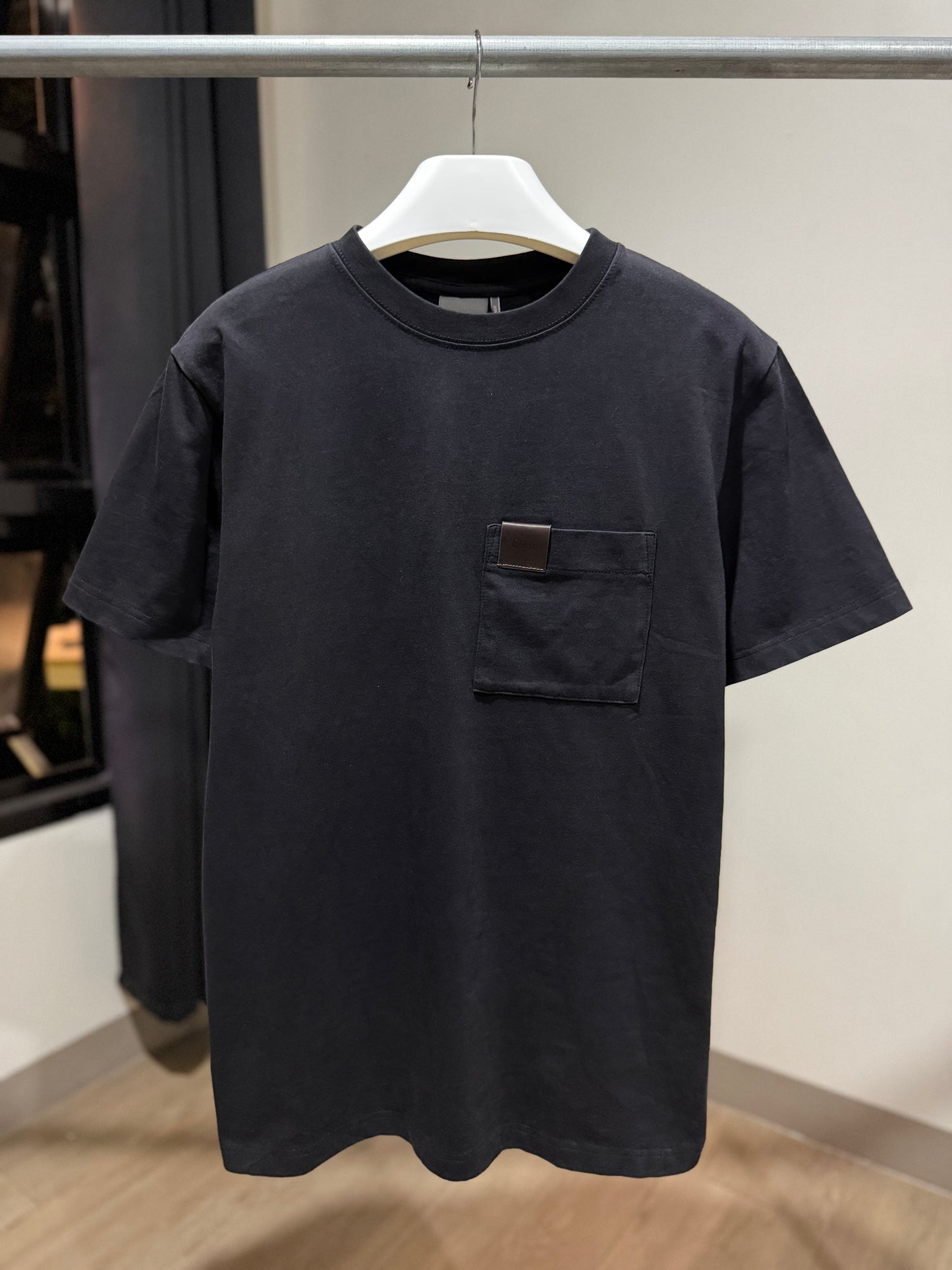 Dior Pocket Relaxed FIt T-Shirt (Black)