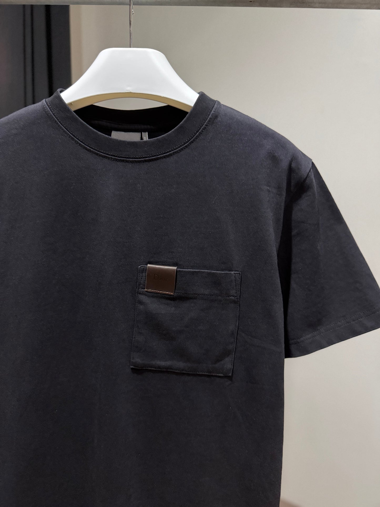Dior Pocket Relaxed FIt T-Shirt (Black)