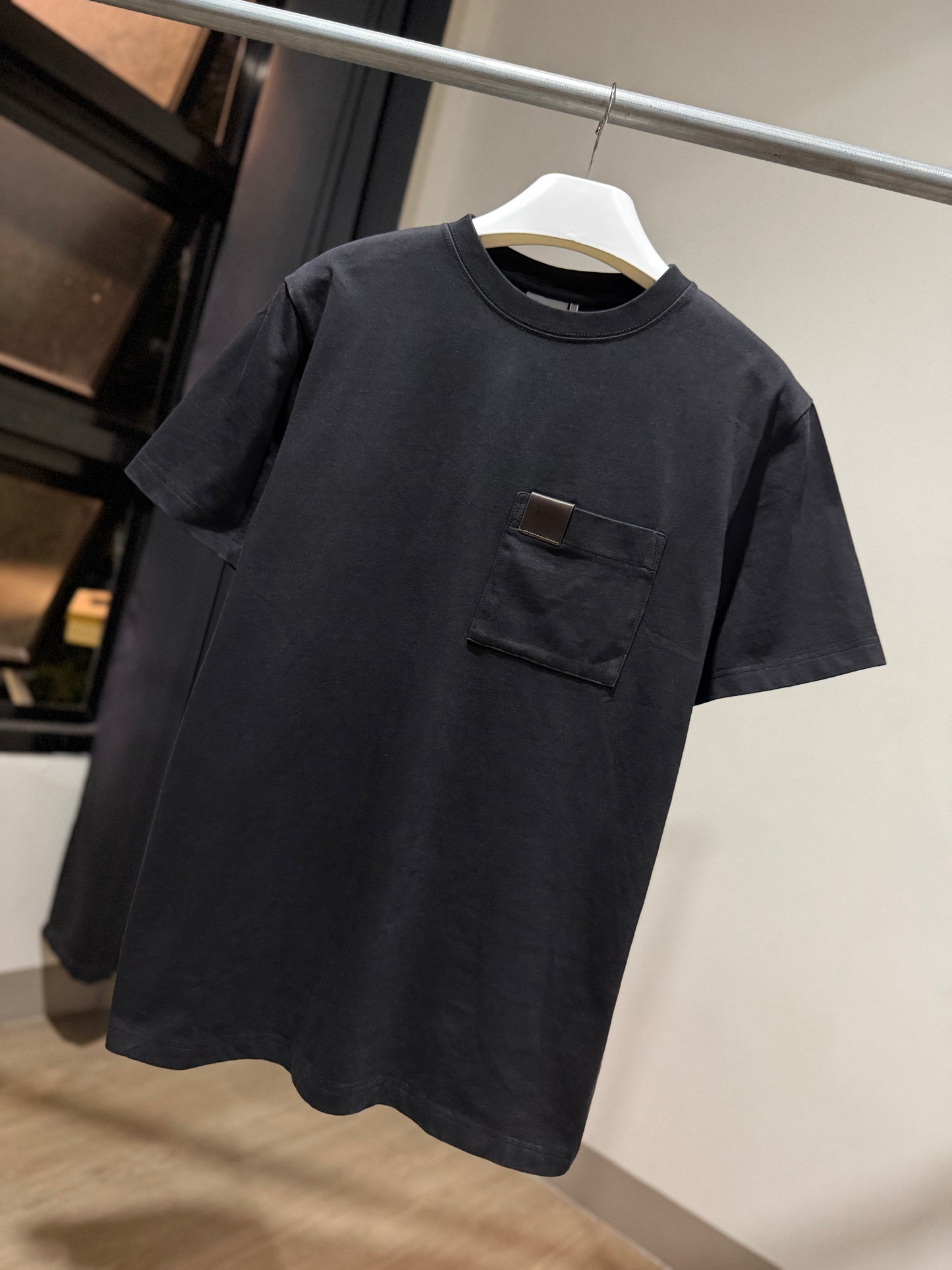 Dior Pocket Relaxed FIt T-Shirt (Black)