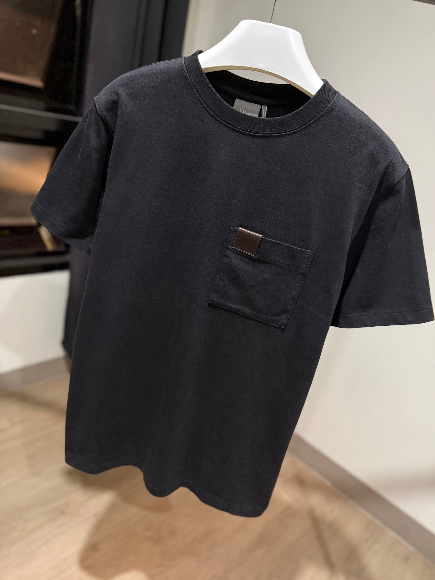 Dior Pocket Relaxed FIt T-Shirt (Black)