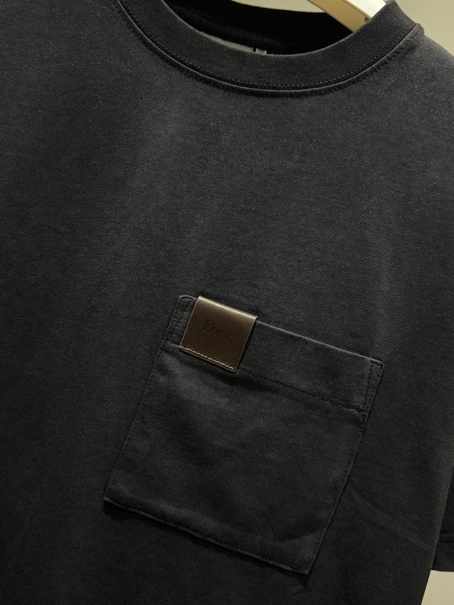 Dior Pocket Relaxed FIt T-Shirt (Black)