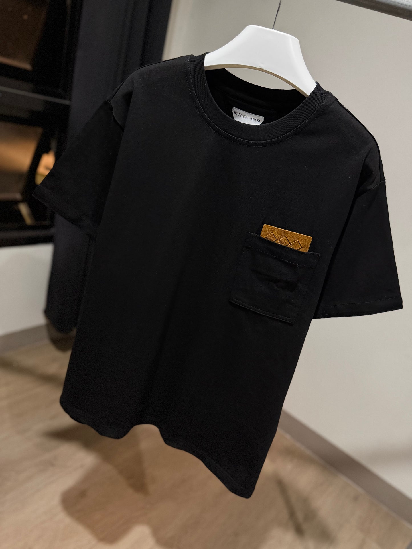 Bottega Veneta Pima Cotton T-Shirt (Black)