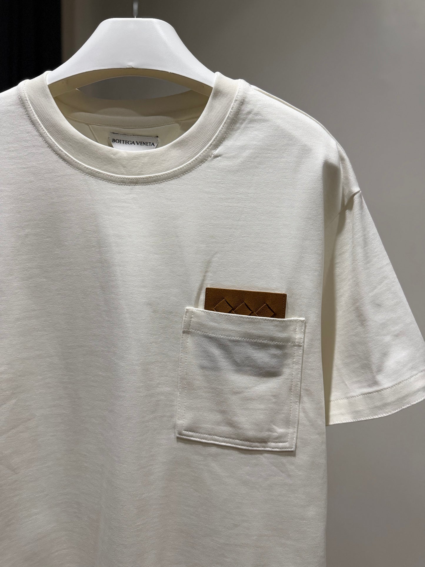 Bottega Veneta Pima Cotton T-Shirt (White)