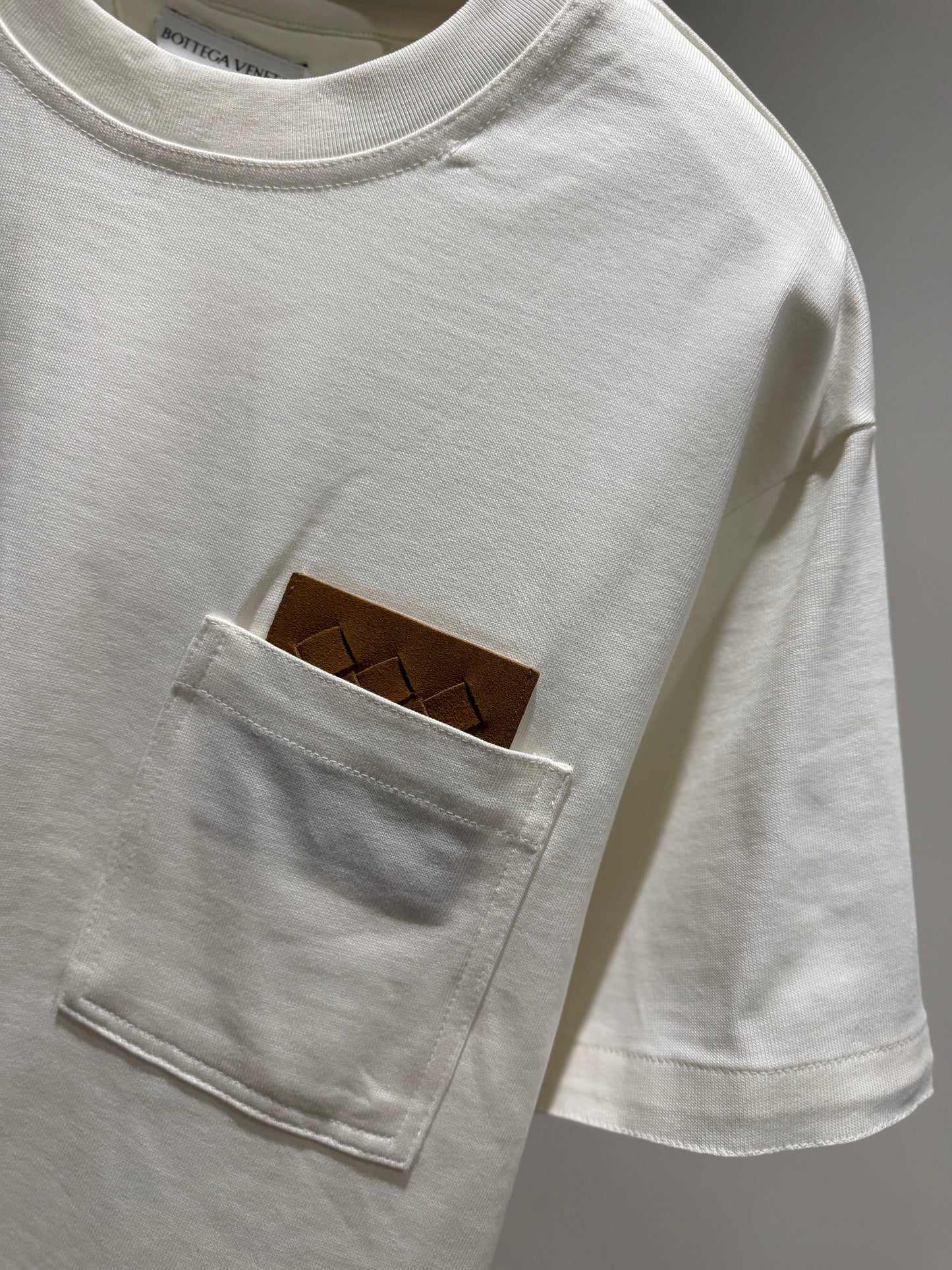 Bottega Veneta Pima Cotton T-Shirt (White)