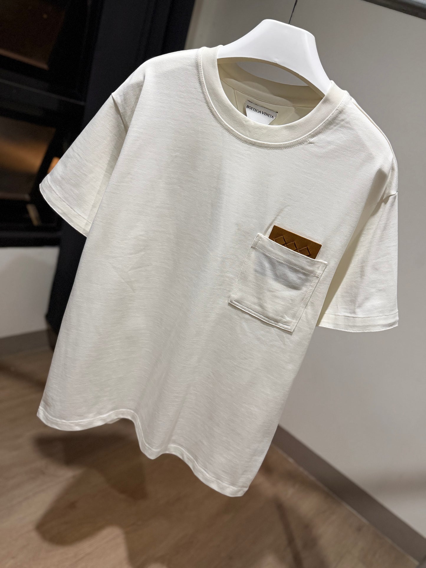 Bottega Veneta Pima Cotton T-Shirt (White)