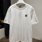 Moncler Logo Cotton T-Shirt (White)