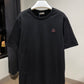 Moncler Logo Cotton T-Shirt (Black)