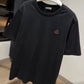 Moncler Logo Cotton T-Shirt (Black)