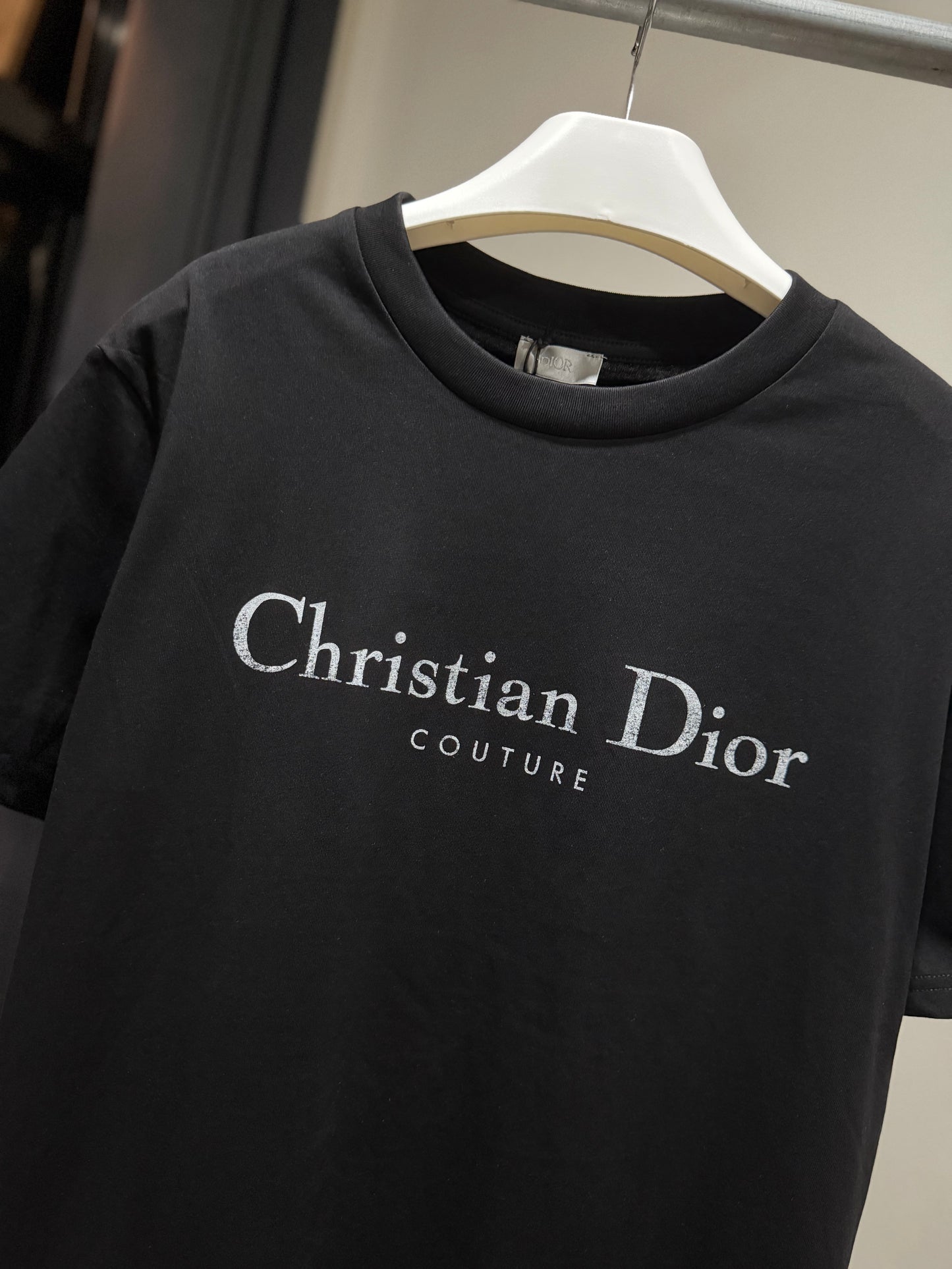 Dior Couture Relaxed Fit T-Shirt (Black)