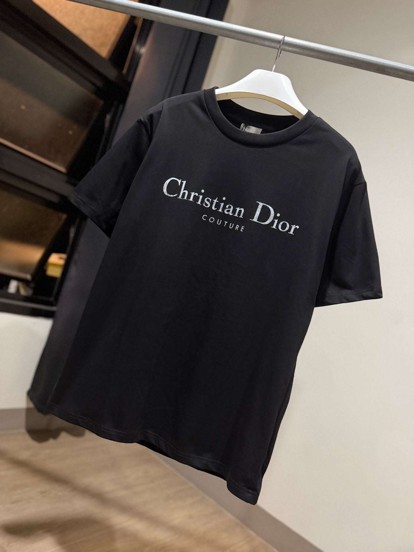 Dior Couture Relaxed Fit T-Shirt (Black)