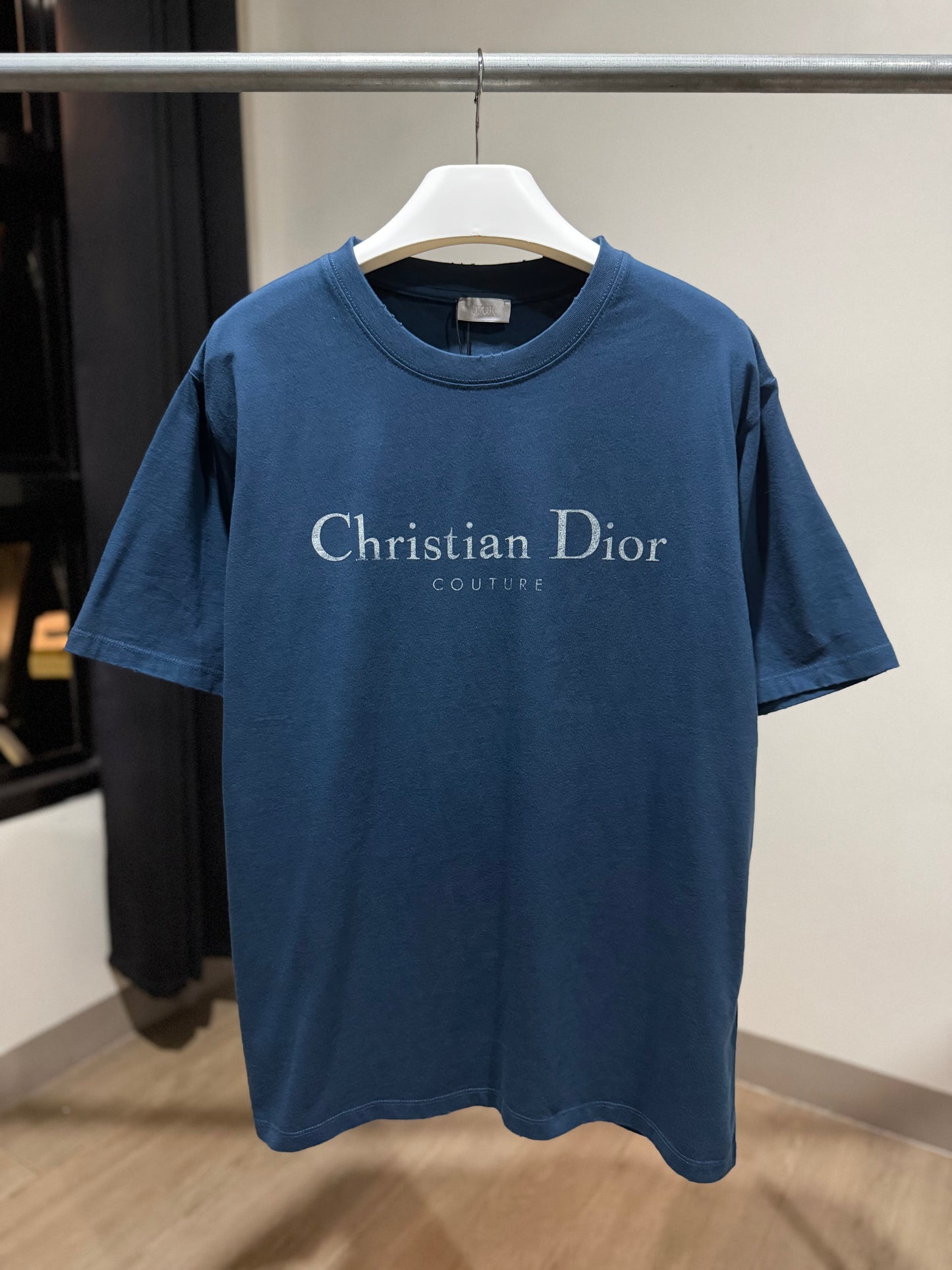 Dior Couture Relaxed Fit T-Shirt (Blue)
