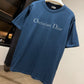 Dior Couture Relaxed Fit T-Shirt (Blue)