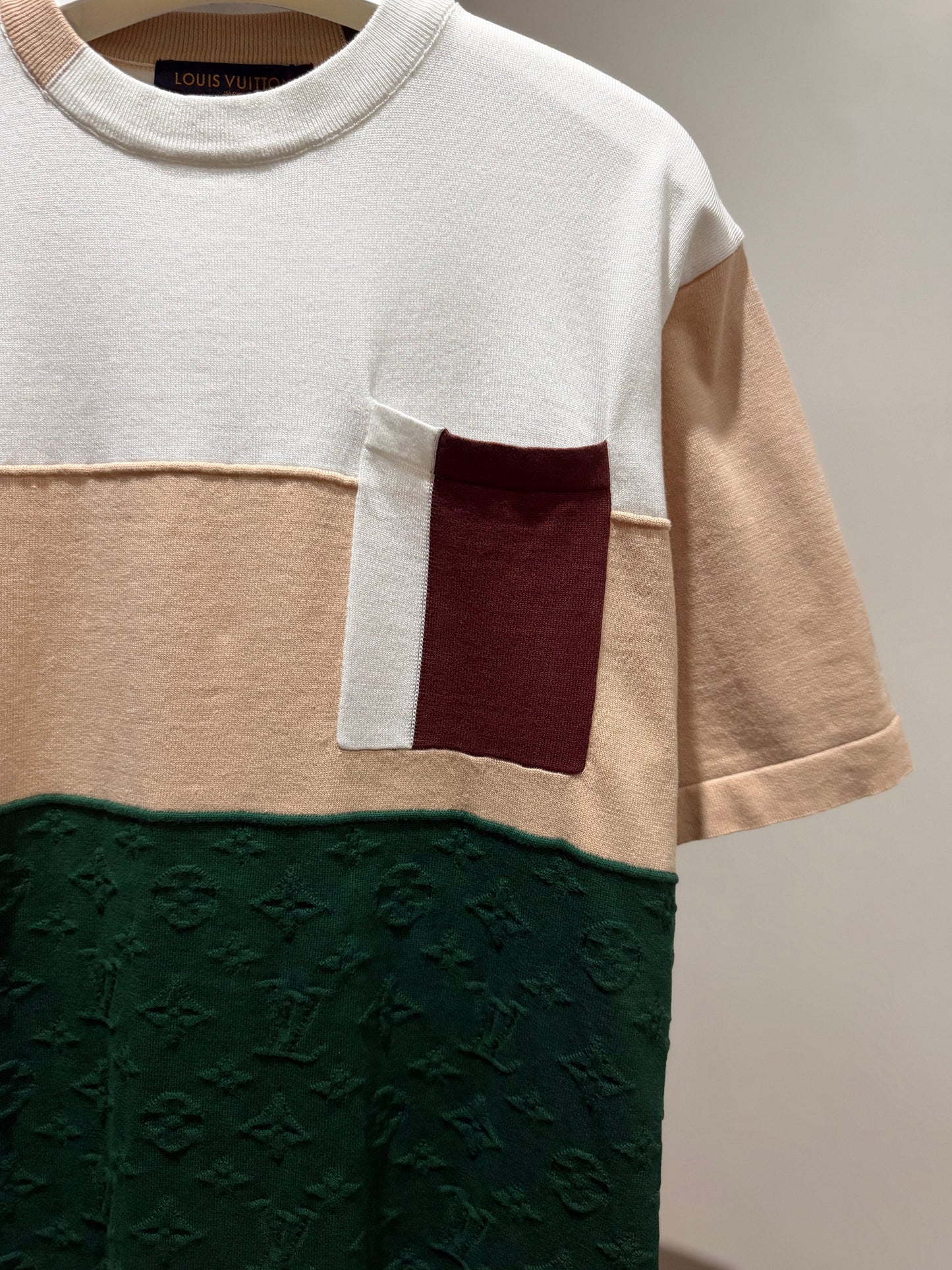 Louis Vuitton Jacquard Short Sleeved Crewneck
