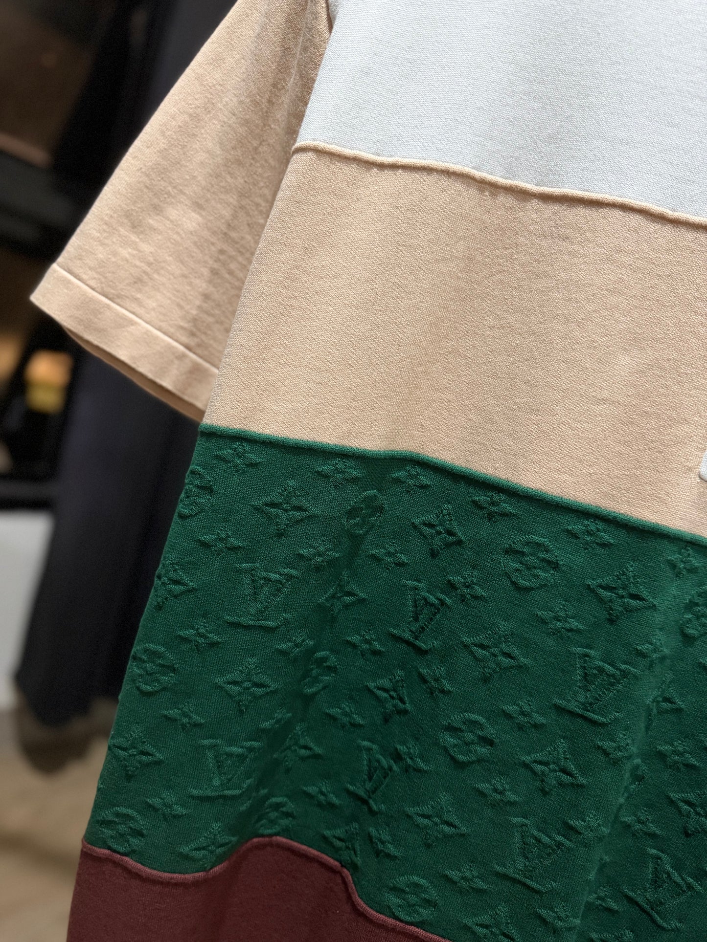 Louis Vuitton Jacquard Short Sleeved Crewneck