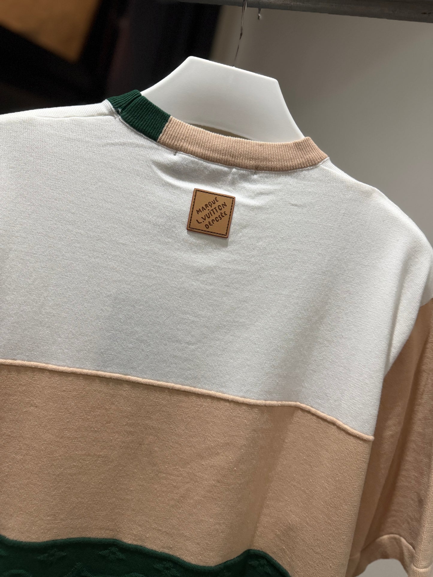 Louis Vuitton Jacquard Short Sleeved Crewneck