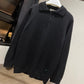 Bottega Veneta Polo Sweater (Black)