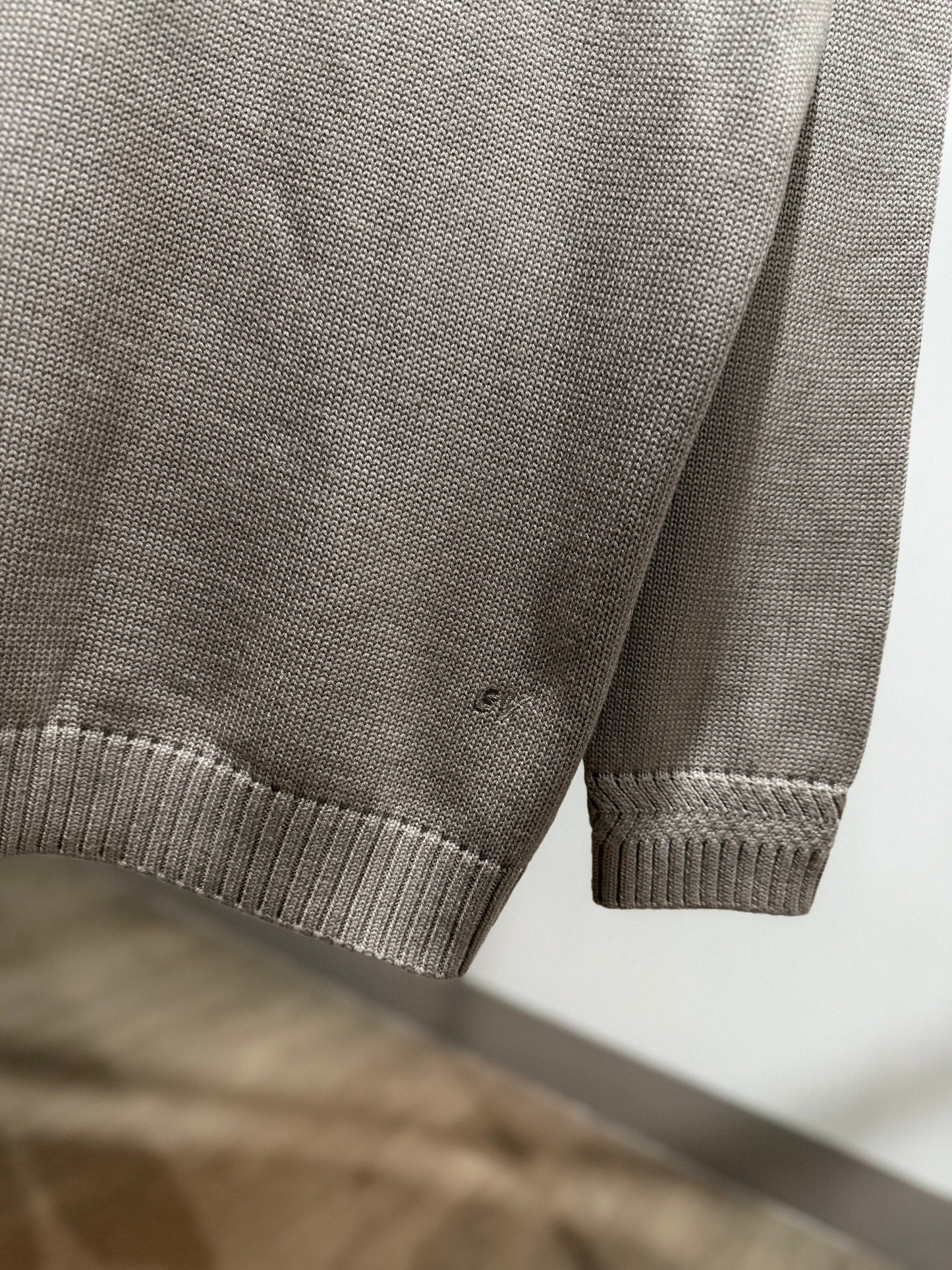 Bottega Veneta Polo Sweater (Beige)