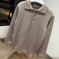 Bottega Veneta Polo Sweater (Beige)