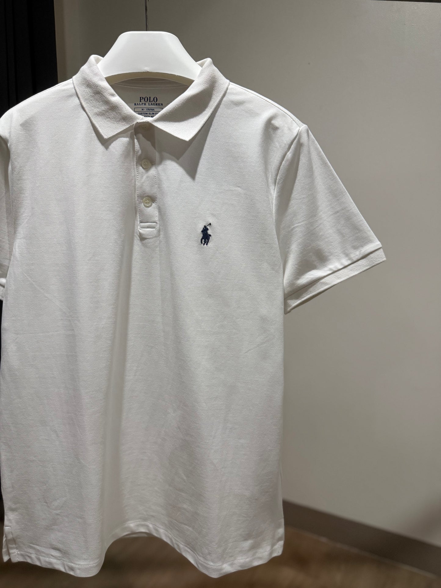 Ralph Lauren Polo Shirt (Mesh/White)