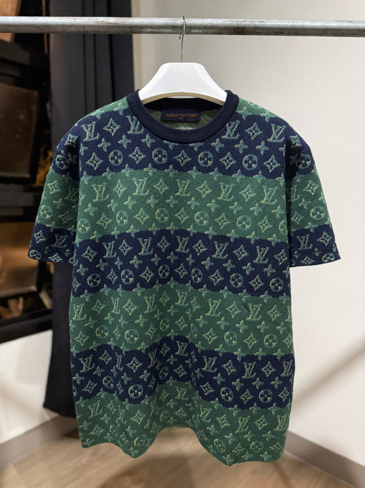 Louis Vuitton Monogram Short-Sleeved Crewneck