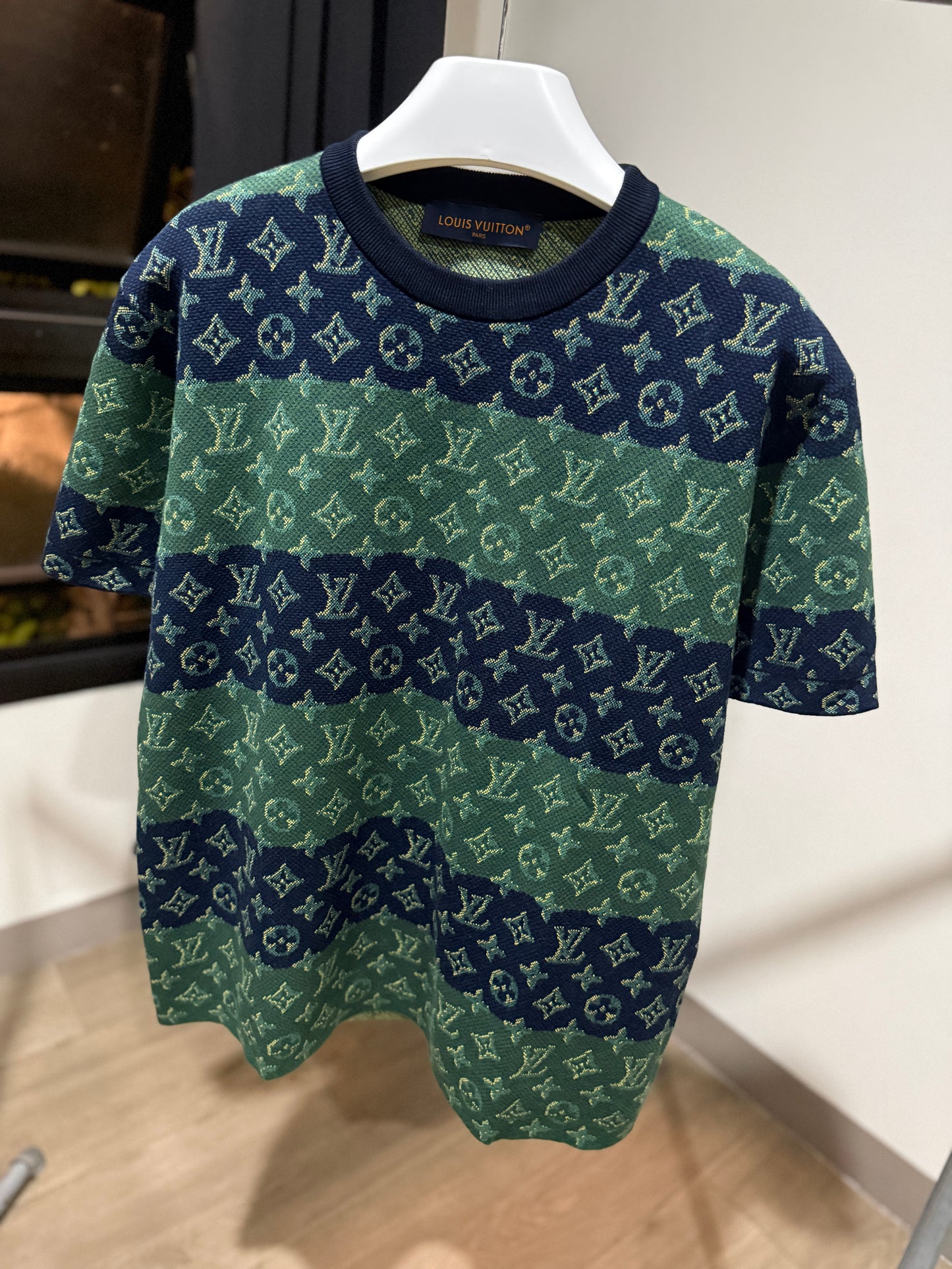 Louis Vuitton Monogram Short-Sleeved Crewneck